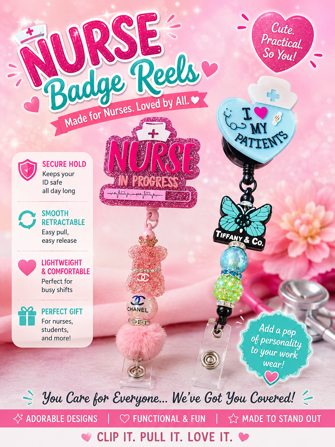 Badge reels