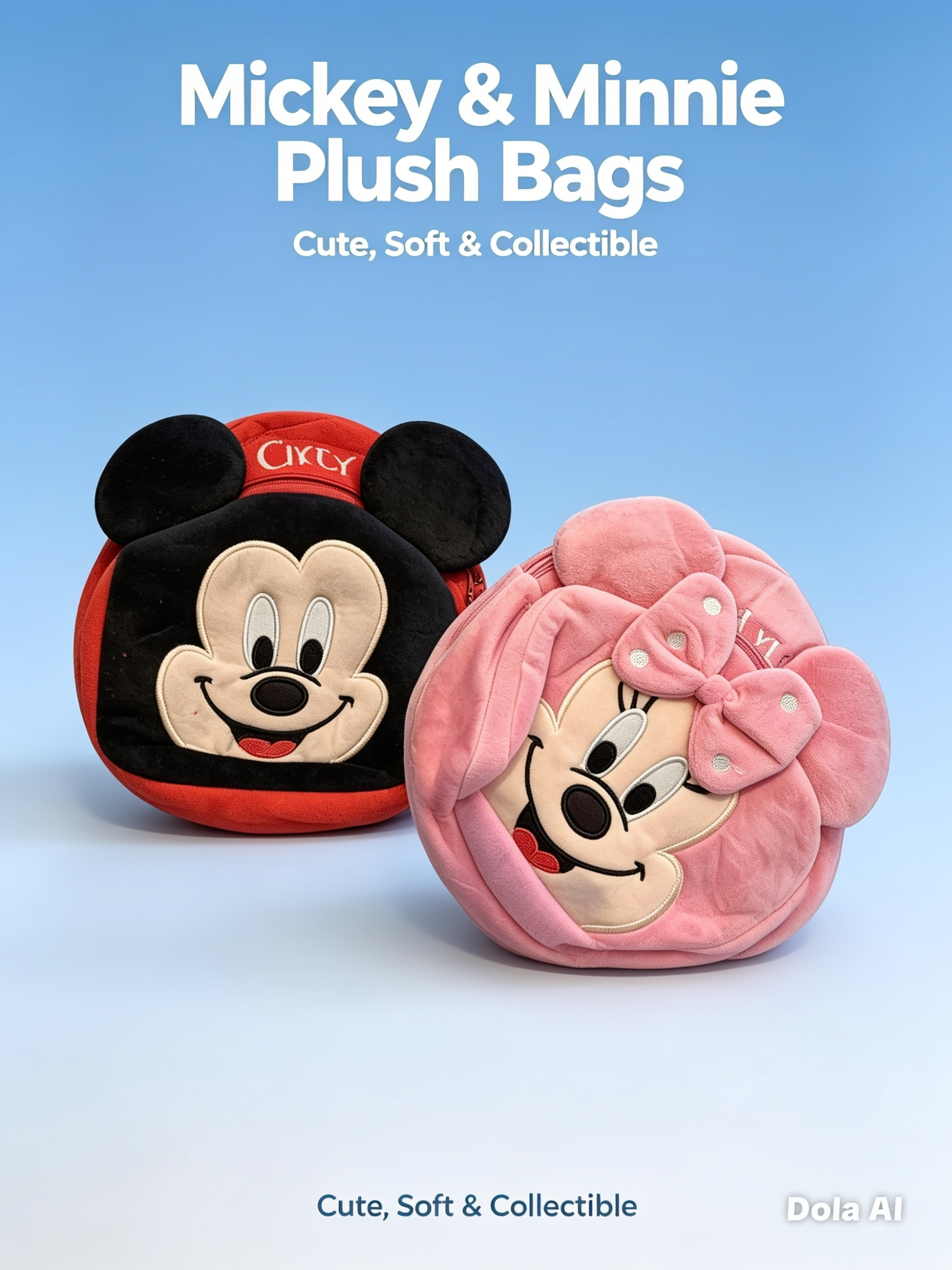 Disney plush bags