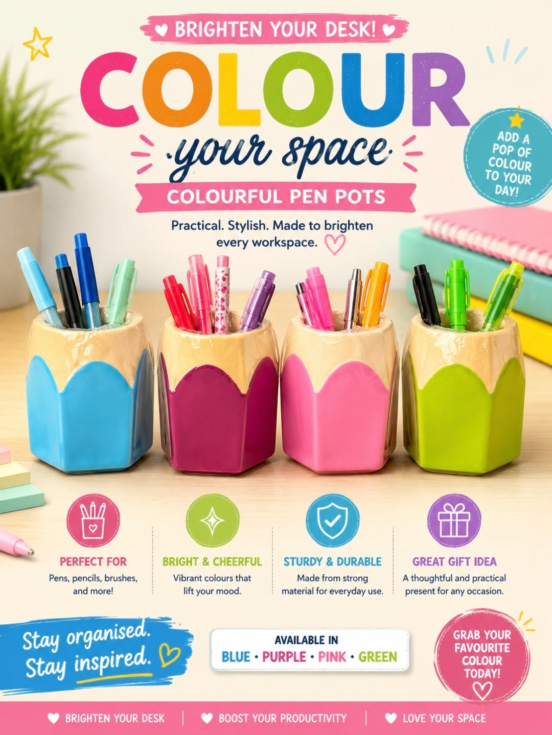 Pen pots