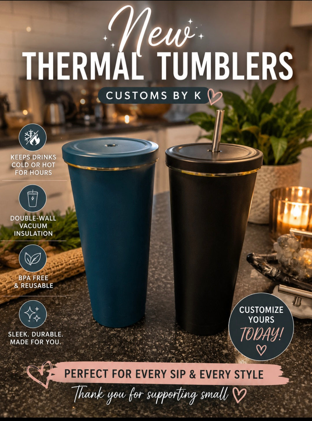 Thermal tumblers
