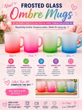 Frosted mugs