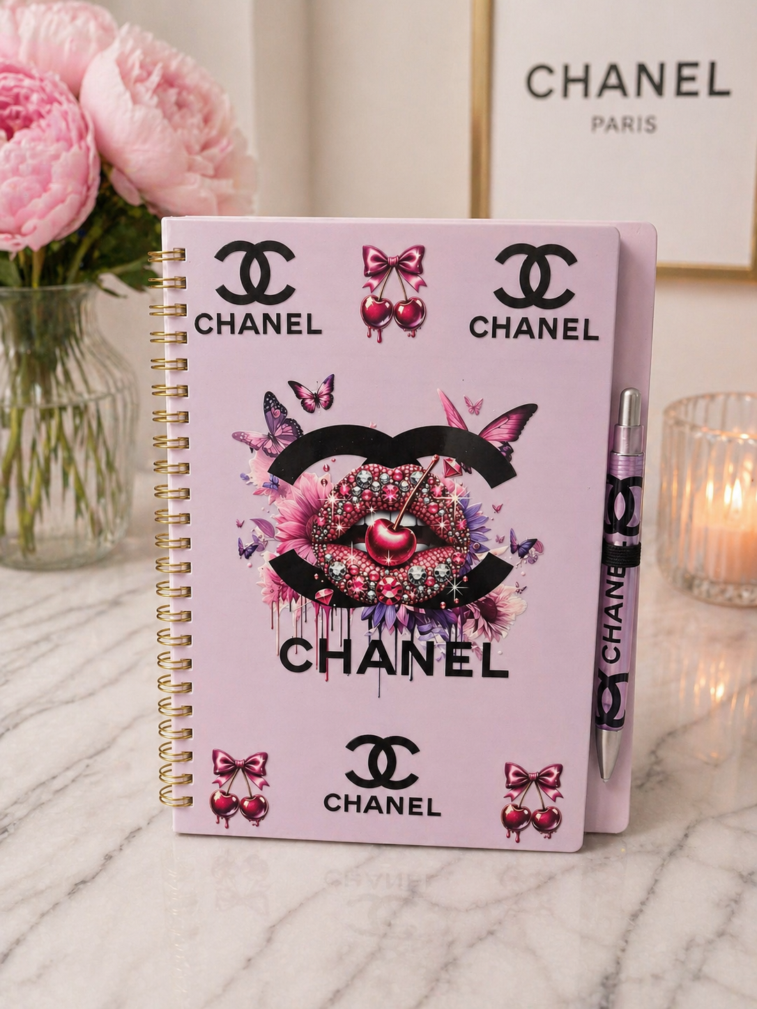 Notebook & pen