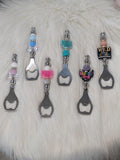 Beadable bottle opener